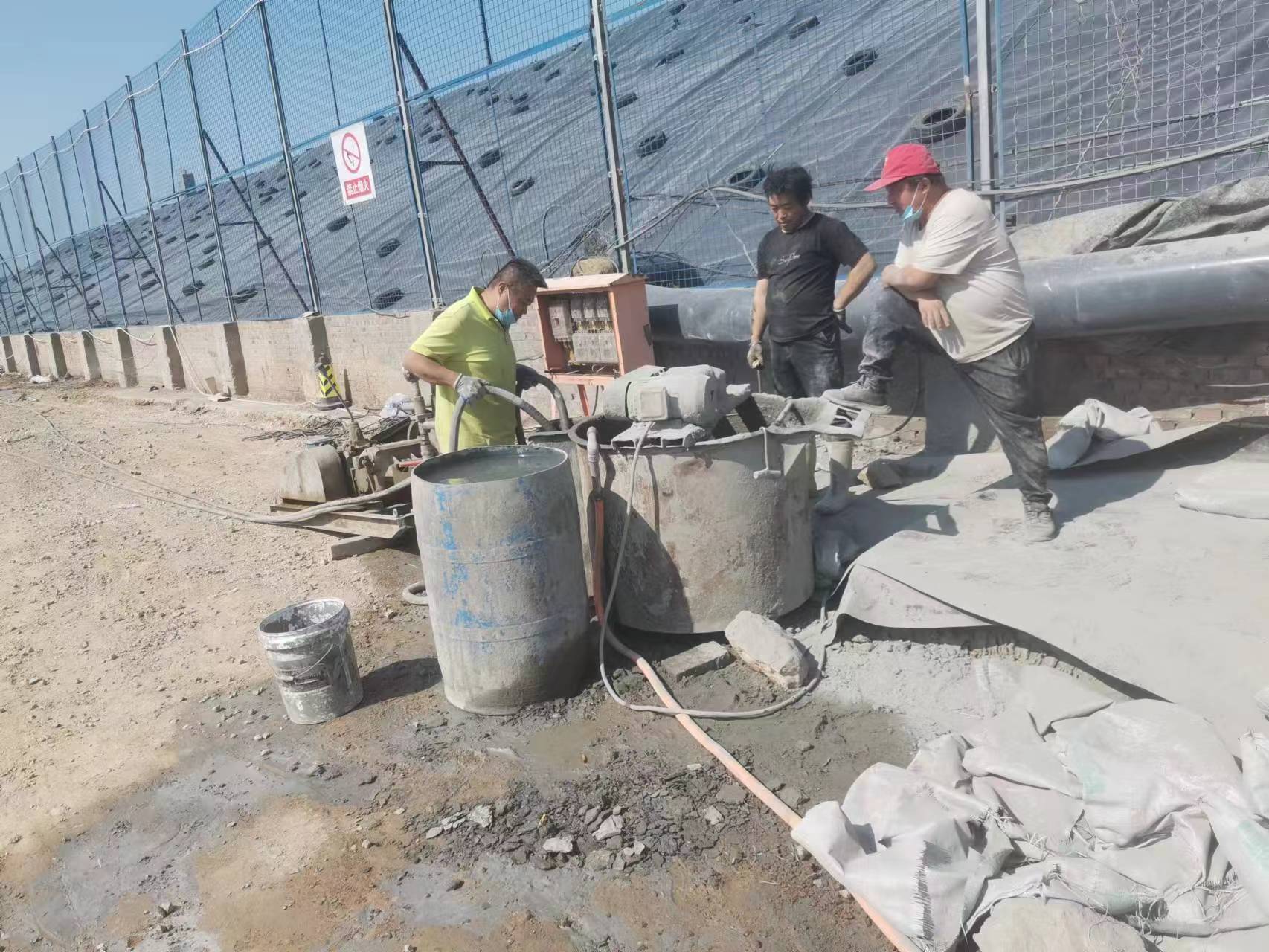 坡头袖阀管注浆